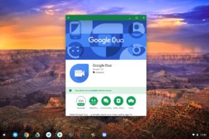 google duo for chromebook