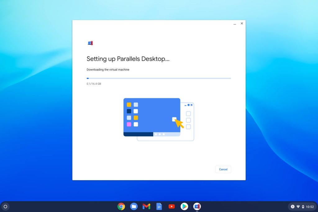 parallels chromebook